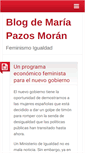 Mobile Screenshot of mariapazos.com